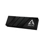 ARCTIC Disipador Térmico M.2 Pro SSD NVMe, Radiador de Aluminio Negro con Conductores Térmicos, Compatible con M.2 SSD, 24.2 x 73 x 10.5 mm