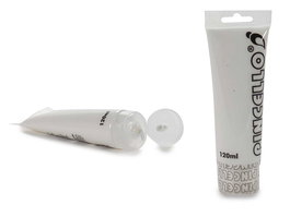 Pincello Tubo Pintura Acrílica 120 ml Blanco 6 x 4 x 16.5 cm (Set de 24)