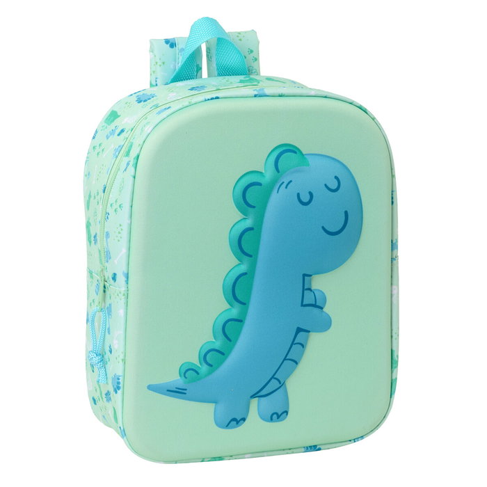 Safta Mochila Guardería Dino 3D 22x27x10 cm Safta Mochila Guardería Dino 3D 22x27x10 cm