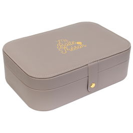 The Concept Factory Joyero Rectangular Emotion Compartimentado Para Casa y Viajes