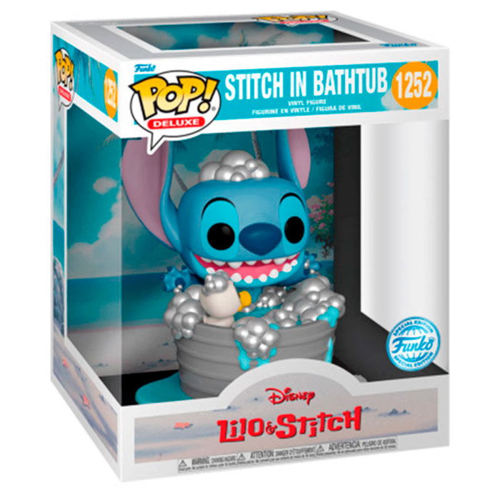 FUNKO Figura POP Deluxe Disney Lilo & Stitch - Stitch in Bathtub Exclusive FUNKO Figura POP Deluxe Disney Lilo & Stitch - Stitch in Bathtub Exclusive
