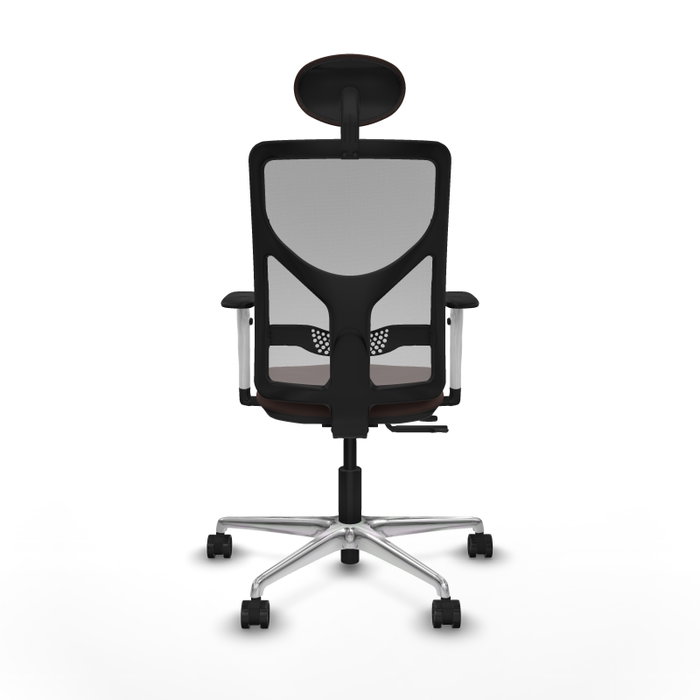 PIQUERAS Y CRESPO Silla de oficina Motilla con mecanismo Sincro/Traslack Marrón y Gris PIQUERAS Y CRESPO Silla de oficina Motilla con mecanismo Sincro/Traslack Marrón y Gris