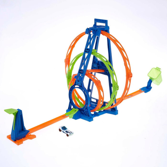 Hot Wheels Kit Triple Looping HMX38 Juguete para Niños
