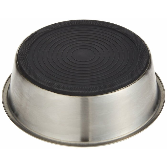 Comedero para Mascotas Trixie Acero Inoxidable 1,7 L Plateado