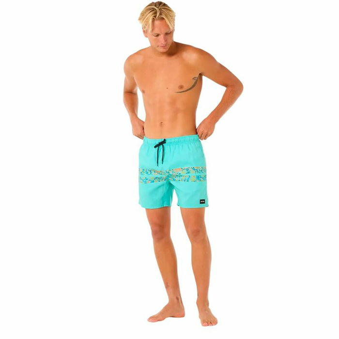 Bañador Hombre Rip Curl Framed Volley Update Verde Agua Bañador Hombre Rip Curl Framed Volley Update Verde Agua