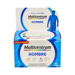 Multicentrum Hombre 30 Comprimidos - Vitaminas y Minerales para Hombres