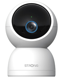 STRONG SHC05IR0-W Cámara de Vigilancia IP Interior 4MP, Visión 360°, Detección Movimiento y Personas, Visión Nocturna