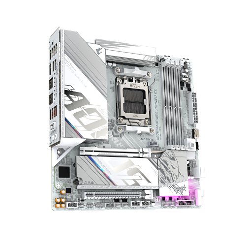 Gigabyte X870M AORUS ELITE WIFI7 ICE Blanco