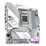Gigabyte X870M AORUS ELITE WIFI7 ICE Placa Base - AMD X870, Socket AM5, DDR5 hasta 8200 MHz, Wi-Fi 7, Bluetooth 5.4, USB4, 2x M.2 PCIe 5.0/4.0, 2.5GbE LAN - Color Blanco - Micro-ATX