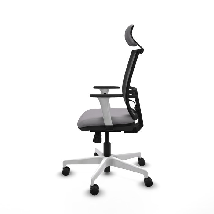 PIQUERAS Y CRESPO Silla de oficina Yunquera Gris con Mecanismo Sincro PIQUERAS Y CRESPO Silla de oficina Yunquera Gris con Mecanismo Sincro