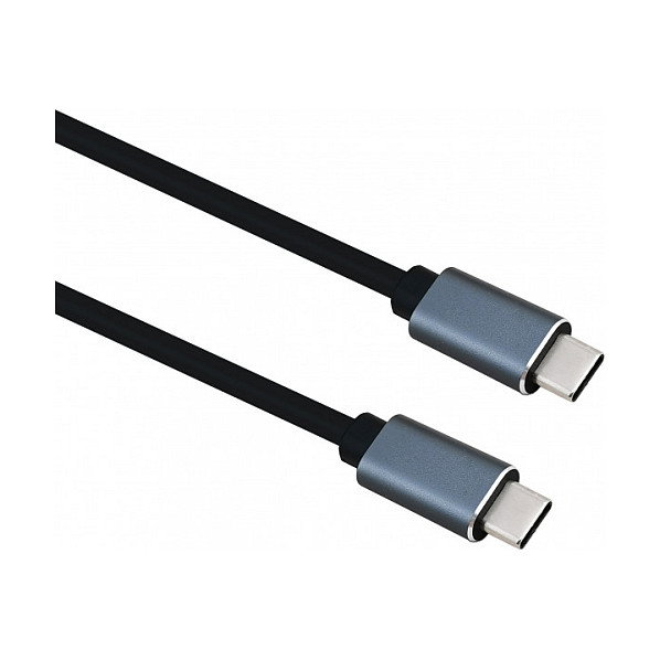 Helos Cable USB 3.2 Type-C a Type-C PREMIUM 1 m Negro Helos Cable USB 3.2 Type-C a Type-C PREMIUM 1 m Negro