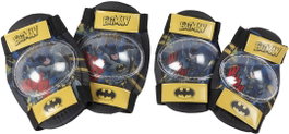 Batman Kit Protección Codos y Rodillas Niño Talla XS 3-6 Años CZ10957