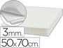 Liderpapel Cartón pluma blanco adhesivo de 50x70 cm, 3 mm