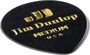 DUNLOP Púas 351 Genuine Celluloid Teardrop Negra - Medium Pack 12
