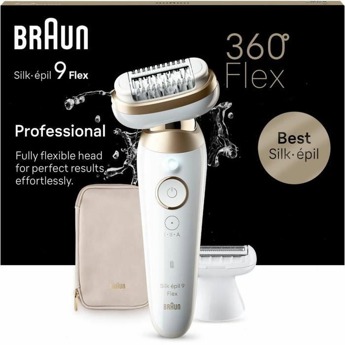 Braun Silk-épil 9 Flex 9-041 3D Blanco / Dorado