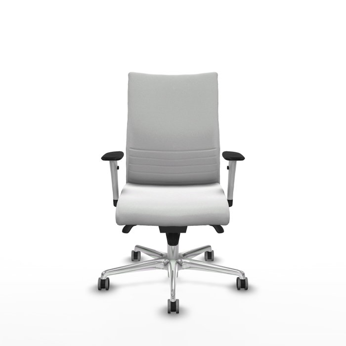 PIQUERAS Y CRESPO Silla Albacete Confidente Blanco con Mecanismo Sincro y Base de Aluminio PIQUERAS Y CRESPO Silla Albacete Confidente Blanco con Mecanismo Sincro y Base de Aluminio