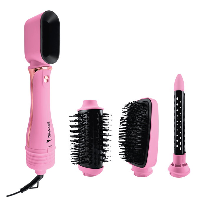 Inde Set Secador Pelo Multiple "Emily In Paris" 20.1 cm Largo x 10.1 cm Ancho x 26.4 cm Alto (6 Cajas)
