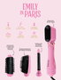 Inde Set Secador Pelo Multiple "Emily In Paris" 20.1 cm Largo x 10.1 cm Ancho x 26.4 cm Alto (6 Cajas)