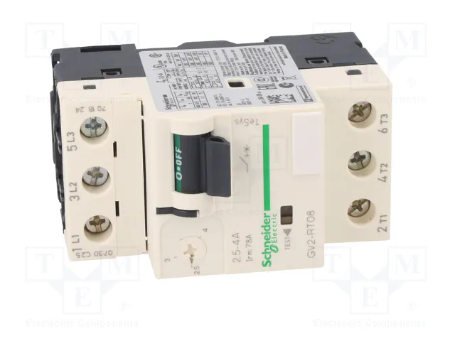 SCHNEIDER ELECTRIC Interruptor motorizado GV2RT08 1,1/1,5kW 230÷690VAC