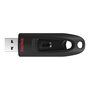 SanDisk Ultra 64GB USB 3.2 Gen 1 Flash Drive, 130 MB/s, Deslizable, Negro, 3 Unidades