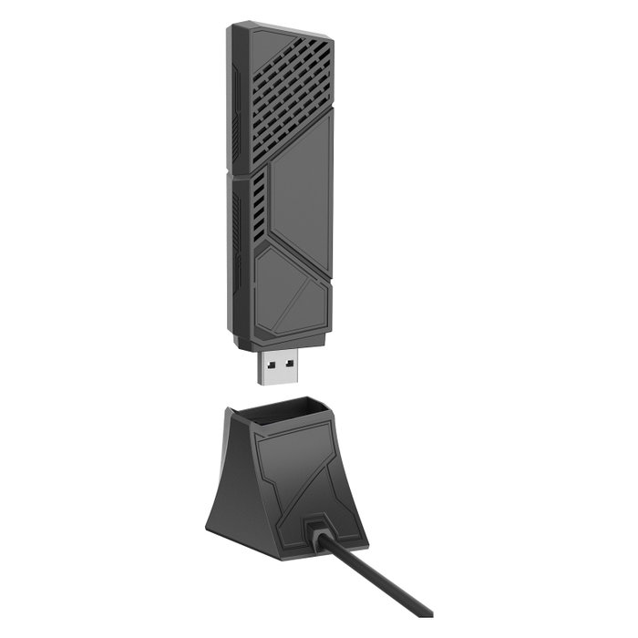 Asus ROG USB-BE92 Adaptador USB Wi-Fi 7 Tribanda BE6500 Asus ROG USB-BE92 Adaptador USB Wi-Fi 7 Tribanda BE6500