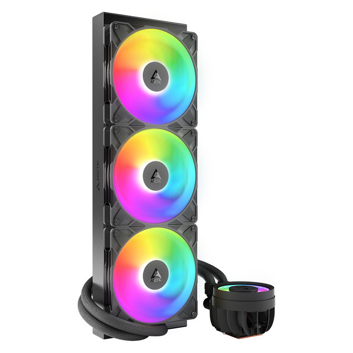 ARCTIC Liquid Freezer III Pro 420 A-RGB Sistema de Refrigeración Líquida Todo en Uno Negro con Iluminación LED Multi ARCTIC Liquid Freezer III Pro 420 A-RGB Sistema de Refrigeración Líquida Todo en Uno Negro con Iluminación LED Multi