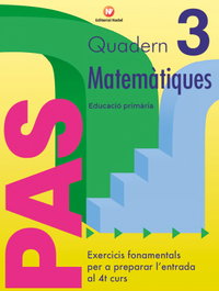 Pas matemátiques, 3 Educació Primària Valencia, NADAL EDARCA EDITORIAL - NADAL EDARCA EDITORIAL