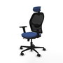 PIQUERAS Y CRESPO Silla de oficina Jorquera Azul marino y Negro