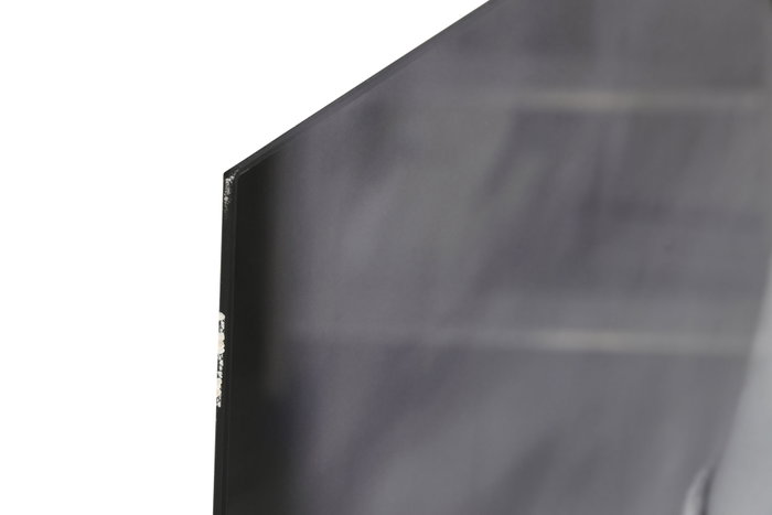 DKD Home Decor Cuadro de Cristal Templado Fotoimpreso 100x150 cm Negro y Gris