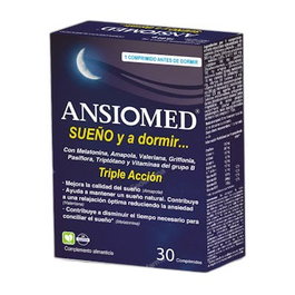 Ansiomed Sueño - 30 Comprimidos para el Descanso y la Relajación
