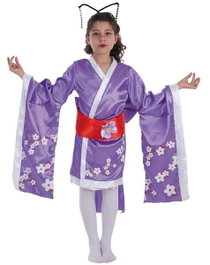 Creaciones Llopis Disfraz Infantil Geisha T-S (3-6 Años)