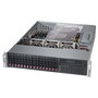 Super Micro Computer B.V. CSE-213BAC8-R1K23LPB Chasis Rack 2U Servidor, 16 Bahías 2.5 Hot-swap, Fuente 1200W, Negro, Compatible ATX/EATX