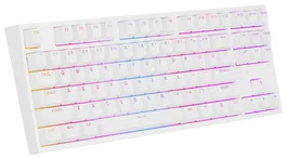 Genesis Thor 404 TKL Blanca RGB Kailh Box Brown V2 Teclado Mecánico Layout Polaco