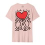 Camiseta de Manga Corta Hombre Jimmy Lion Keith Haring x Jimmy Lion Rosa S