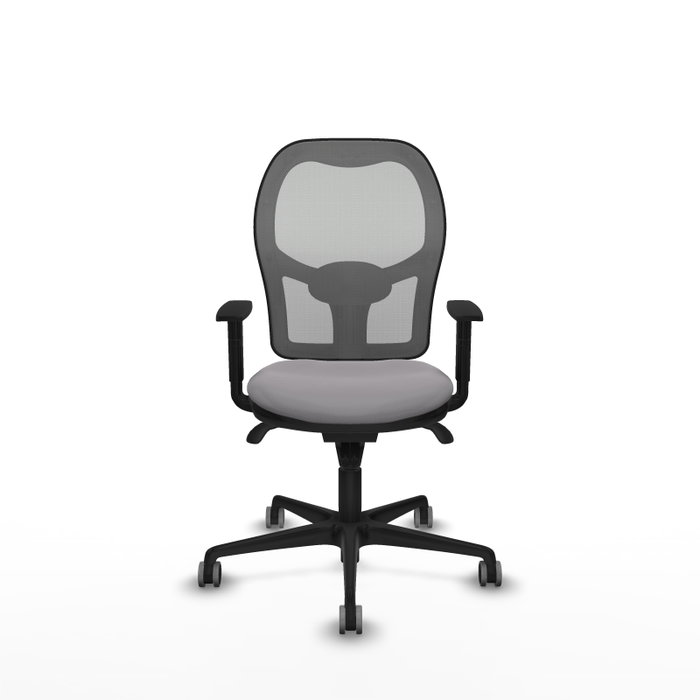 PIQUERAS Y CRESPO Silla de oficina Jorquera con mecanismo Sincro y Similpiel Gris PIQUERAS Y CRESPO Silla de oficina Jorquera con mecanismo Sincro y Similpiel Gris
