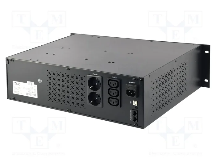 Gembird UPS-RACK-2000 SAI Línea Interactiva 2 kVA 1200 W Gembird UPS-RACK-2000 SAI Línea Interactiva 2 kVA 1200 W
