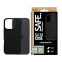 PanzerGlass SAFE. TPU Case Negro para iPhone 16 Pro