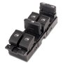 Boton Elevalunas 1J4959857D para Ventana - Compatible con Volkswagen, SEAT