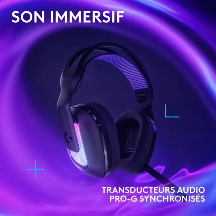 Logitech G522 Lightspeed Auriculares para Juegos Negro