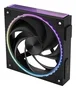 Zalman ZM-DF120 BLACK Ventilador para PC ARGB 120mm Negro - 800-2300 RPM, 4 Pines, Rodamiento de Bolas