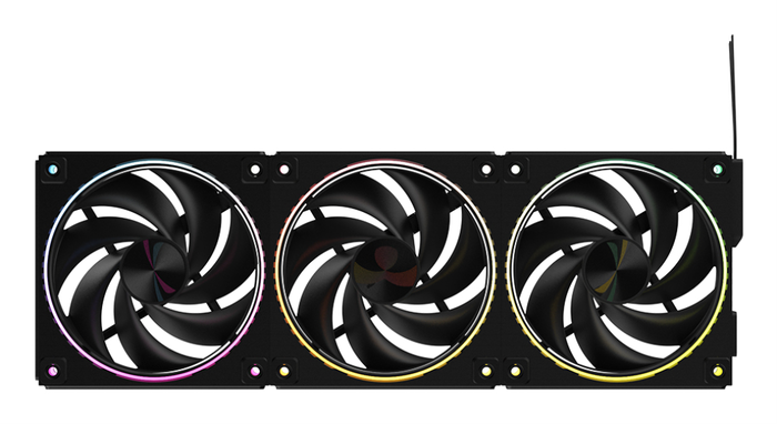 Zalman ZM-DF120 BLACK Ventilador para Ordenador, 12,4 cm, Negro