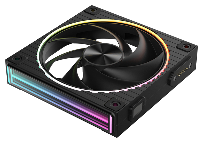Ventilador Zalman ZM-DF120 Black ARGB 120mm Ventilador Zalman ZM-DF120 Black ARGB 120mm
