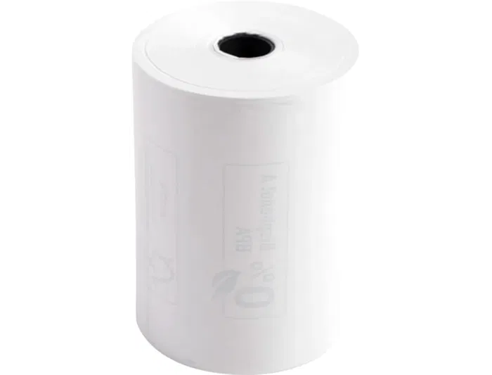 Exacompta Rollo Sumadora Térmico 80 mm x 60 mm 48 g/m² Certificado FSC Sin BPA para Balanzas