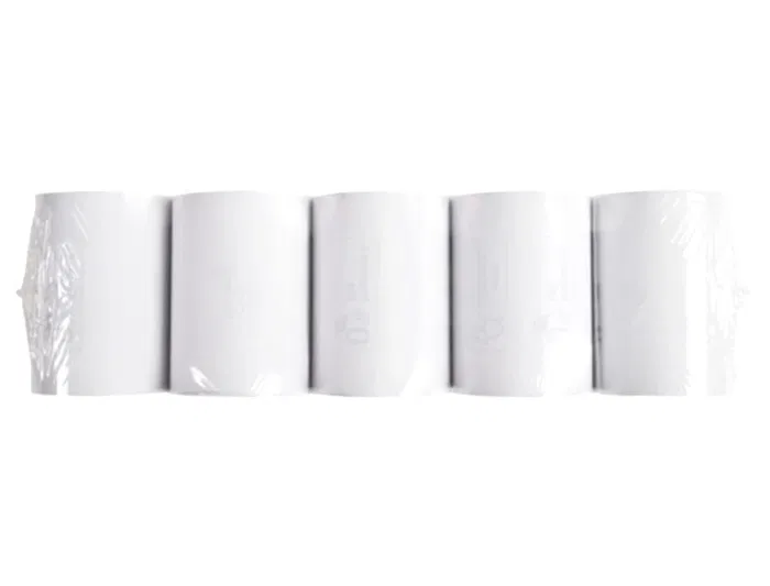 Exacompta Rollo Sumadora Térmico 80 mm x 60 mm 48 g/m² Certificado FSC Sin BPA para Balanzas