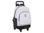Safta Mochila con Ruedas Compact Extraíble Real Madrid Equipación 25/26