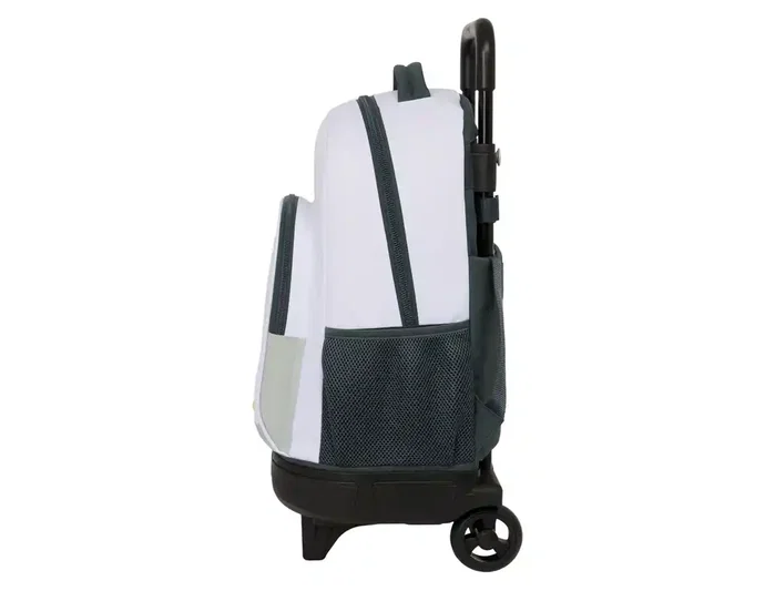 Safta Mochila con Ruedas Compact Extraíble Real Madrid Equipación 25/26