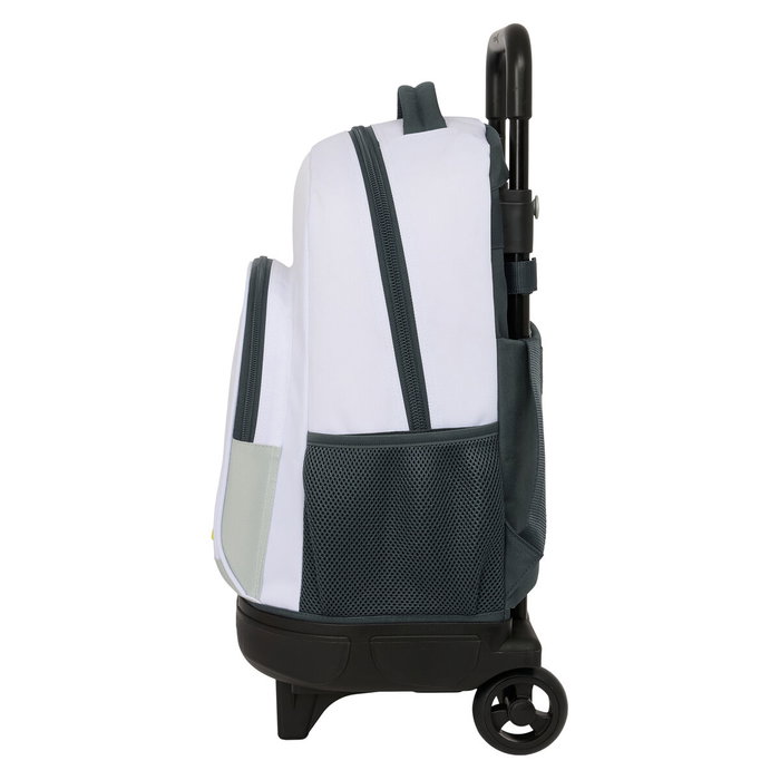 Safta Mochila con Ruedas Compact Extraíble Real Madrid Equipación 25/26