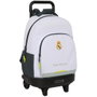 Safta Mochila con Ruedas Compact Extraíble Real Madrid Equipación 25/26