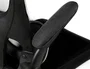 Q-connect Silla Sorrento con Respaldo de Malla y Base Metálica Negro
