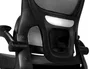 Q-connect Silla Sorrento con Respaldo de Malla y Base Metálica Negro